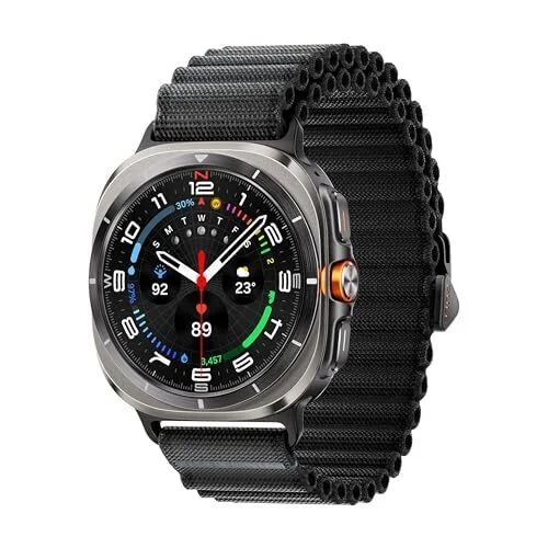 Samsung Galaxy Watch Ultra Bespoke Edition 47mm LTE AI Smartwatch Energy Score, Wellness Tips, Heart Rate, Sleep Monitor, Fitness Tracker, 2024, Titanium Silver [US Version, 1Yr Manufacturer Warranty]