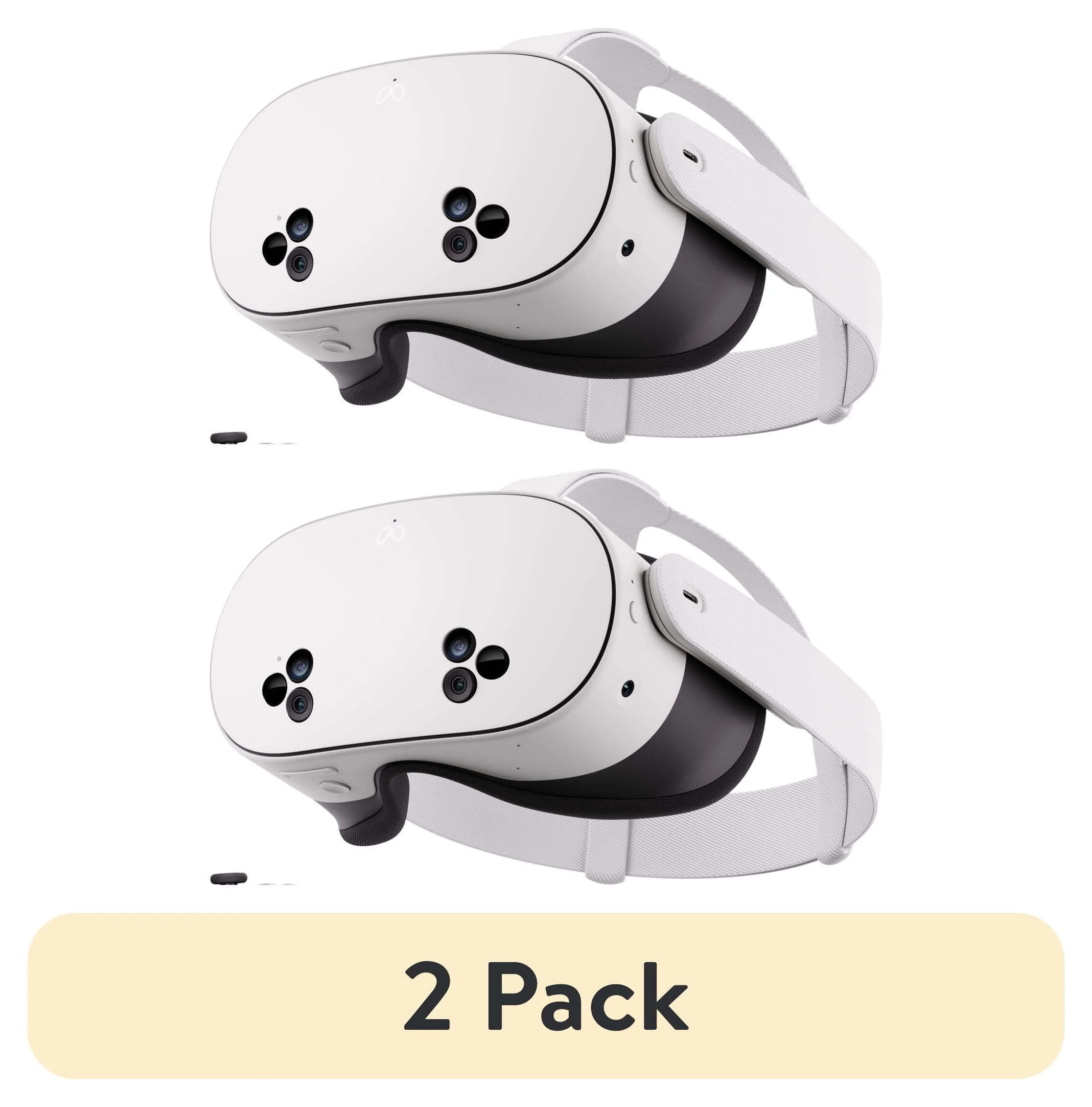 (2 pack) Meta Quest 3S 128 GB - Get Batman: Arkham Shadow and 3-Month Trial of Meta Horizon+ Included - All-In-One Headset