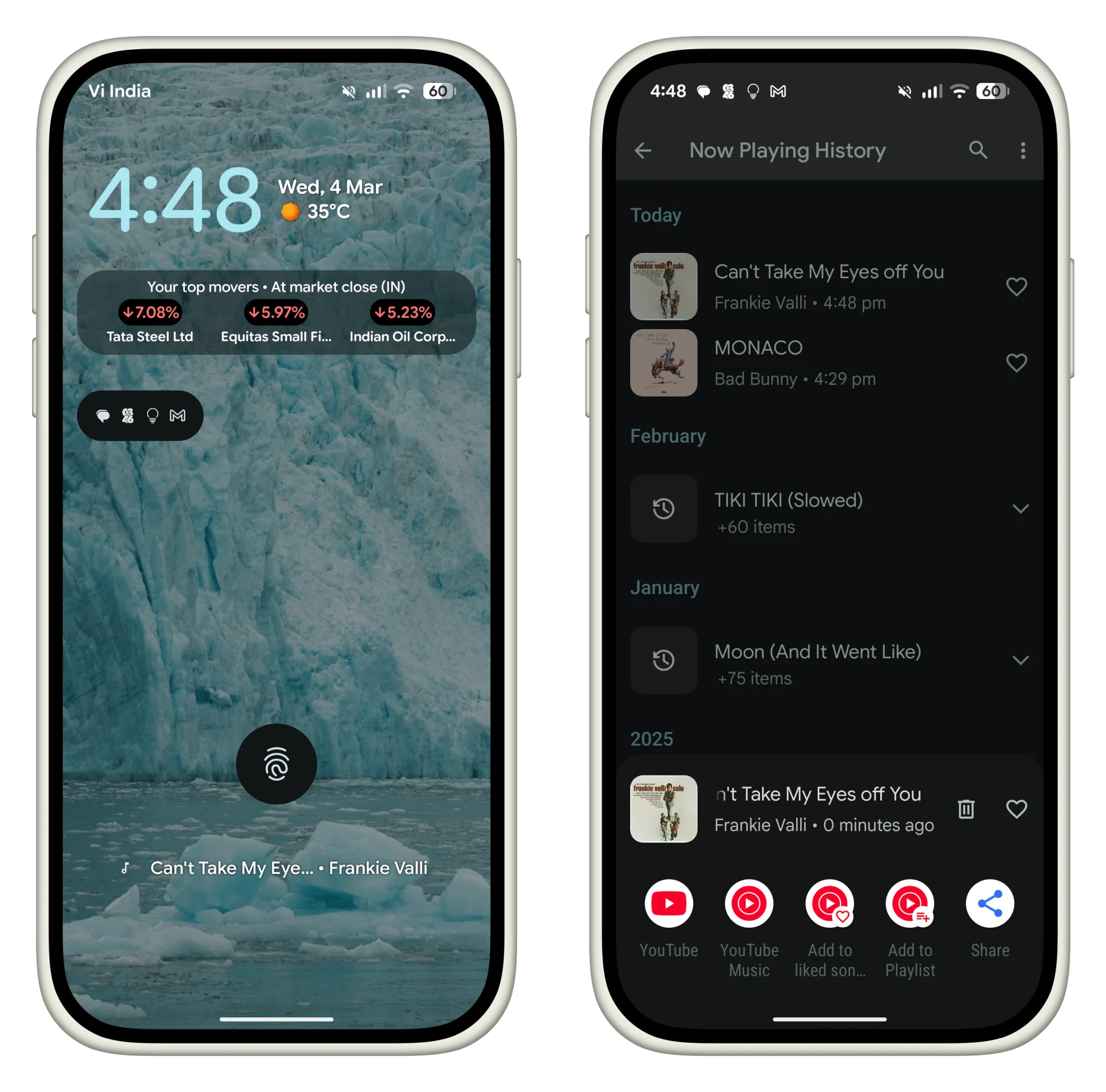 Now Playing widget opens to app.